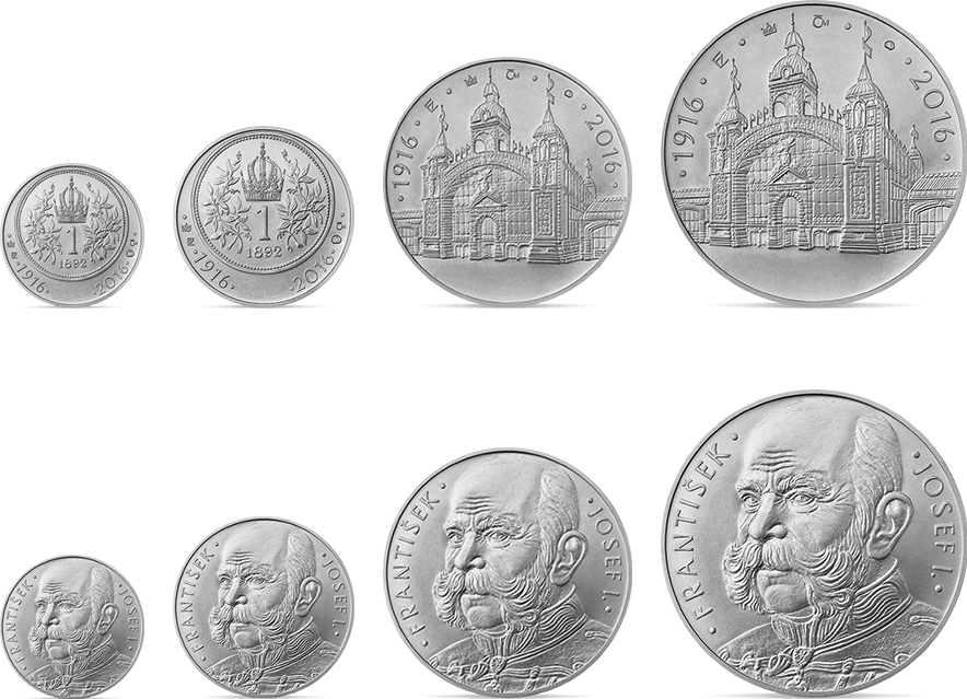 Náhled stříbrných medailí